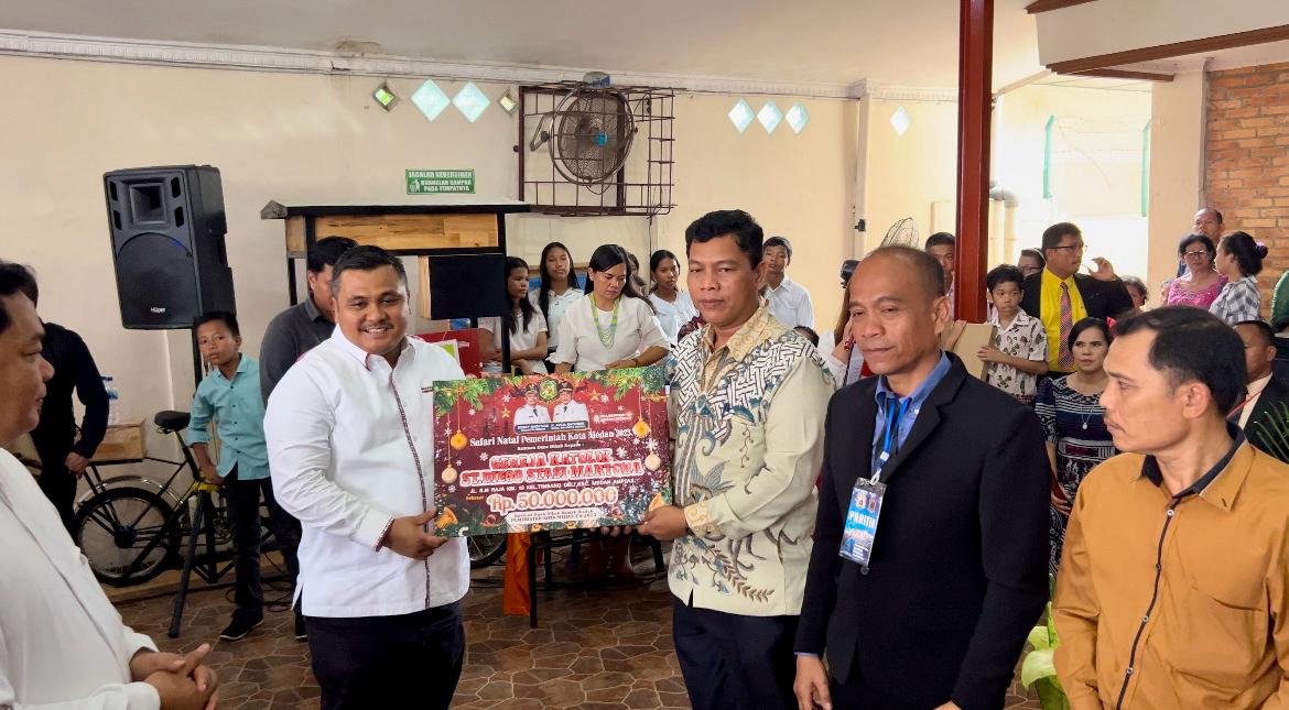 Safari Natal dan Tahun Baru Pemerintah Kota Medan Tahun 2023